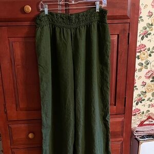 Anthropologie Iconic Somerset pant in Olive. L